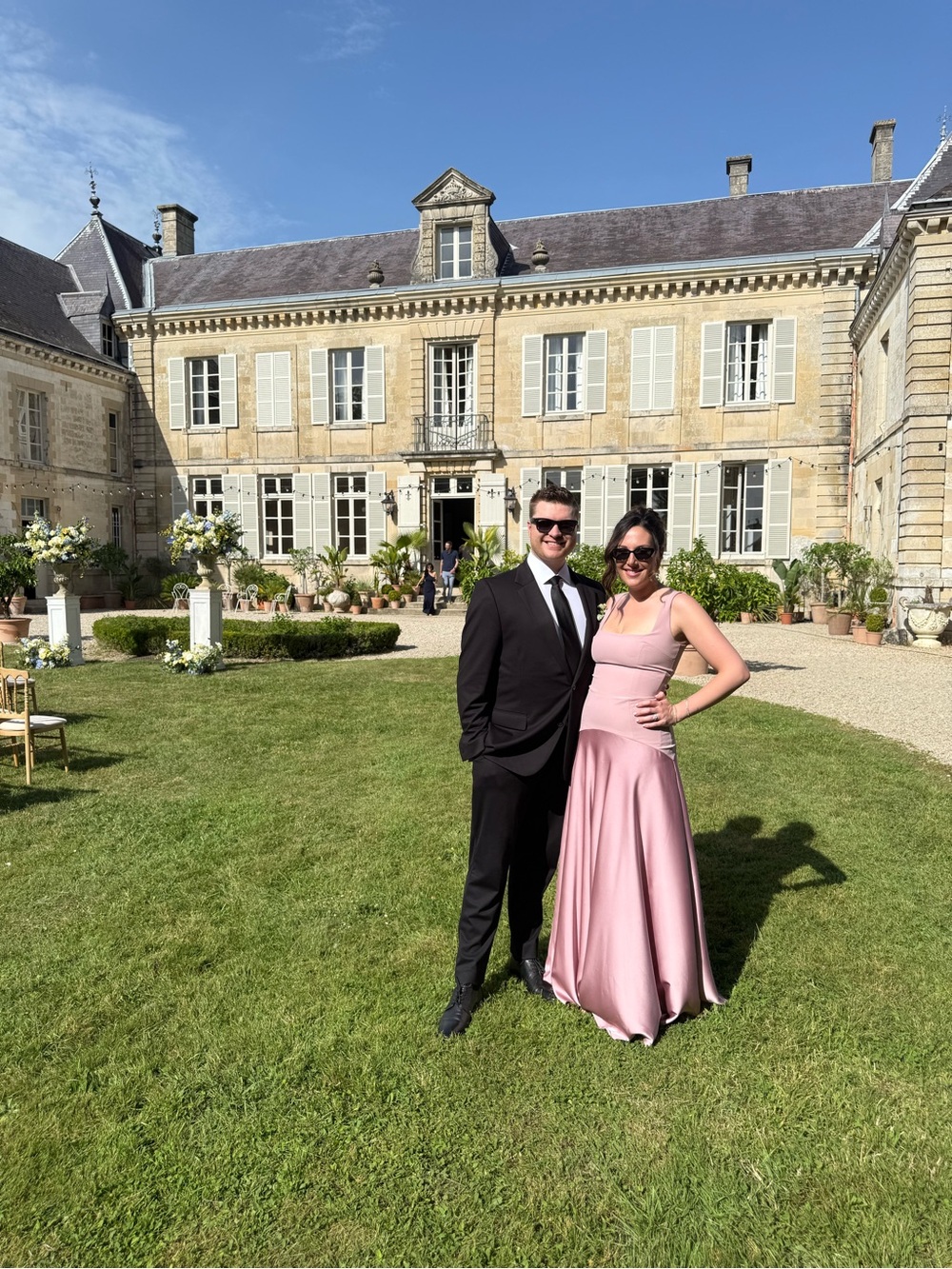 L'Academie Dusty Rose Maxi Dress - Picture 2 of 2